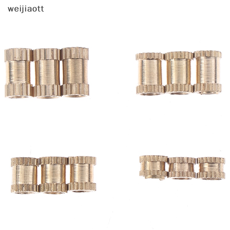 100 Đai Ốc M3 Bằng Đồng Thau