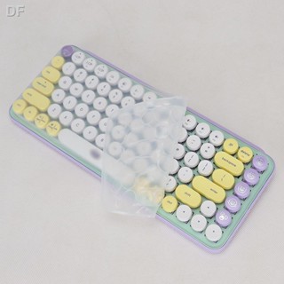 ✨Vỏ Bọc Silicon Trong Suốt Cho Bàn Phím Cơ bluetooth Không Dây Logitech pop keys