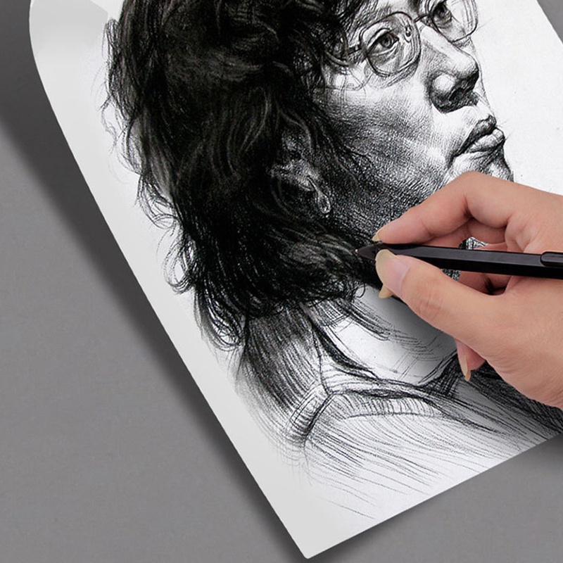 Bút Chì Bấm Bằng Nhựa Kèm Lõi Thay Thế 0.5 / 0.7mm 2B