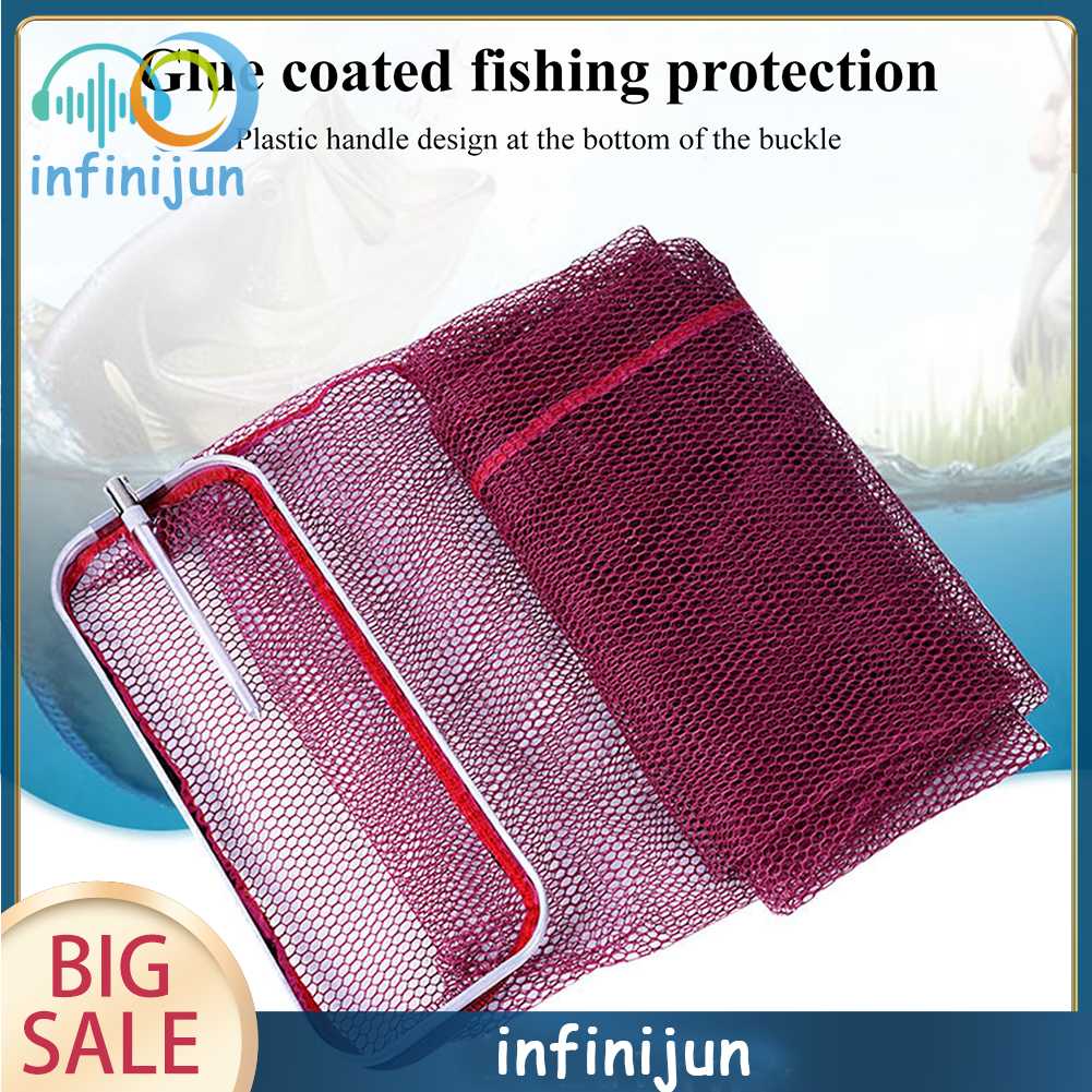 Vợt Lưới Bắt Cá Có Tay Cầm Bằng Nhựa