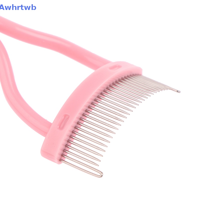 Lược Chải Lông Mày Hai Đầu Bằng Thép Có Thể Gấp Gọn Tiện Lợi