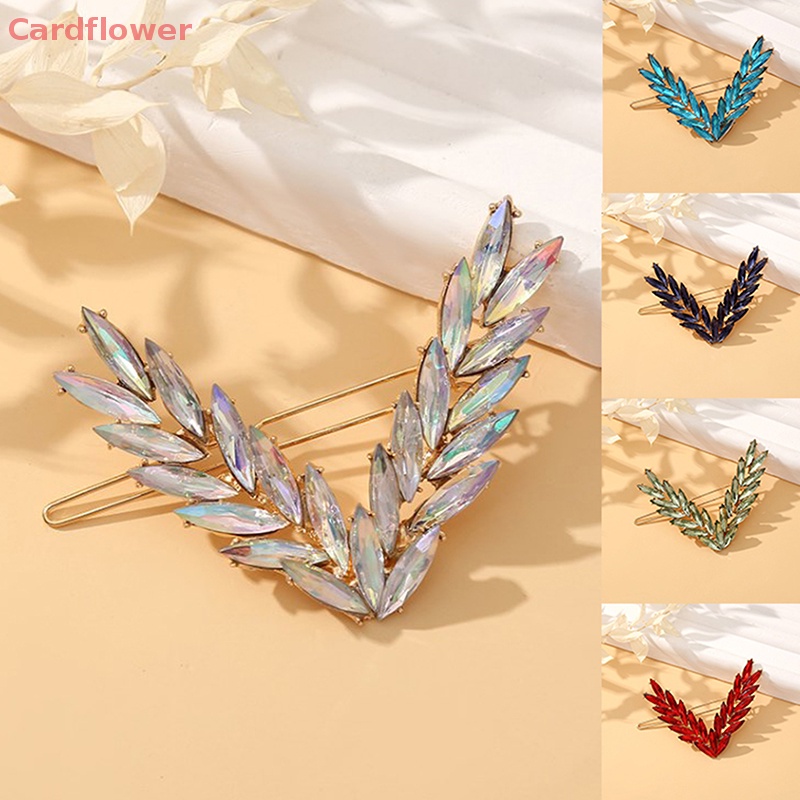 Kẹp Tóc Đính Đá Lấp Lánh Thời Trang Mới Cho Nữ