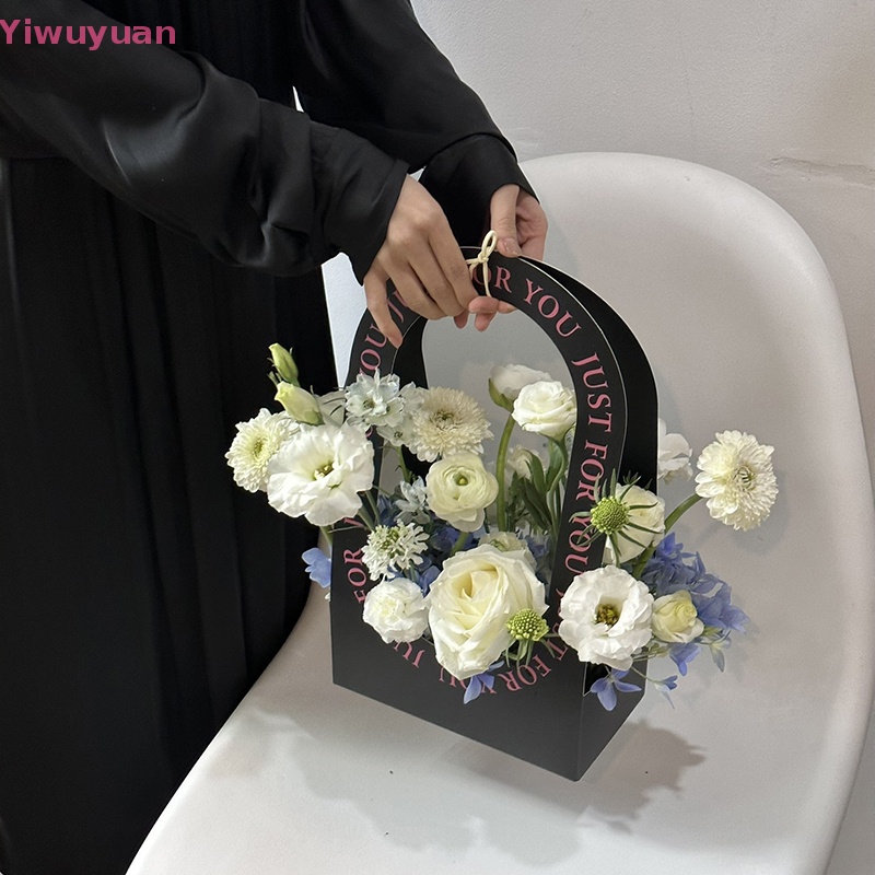 Bộ 4 Túi Đựng Quà In Hoa Mới