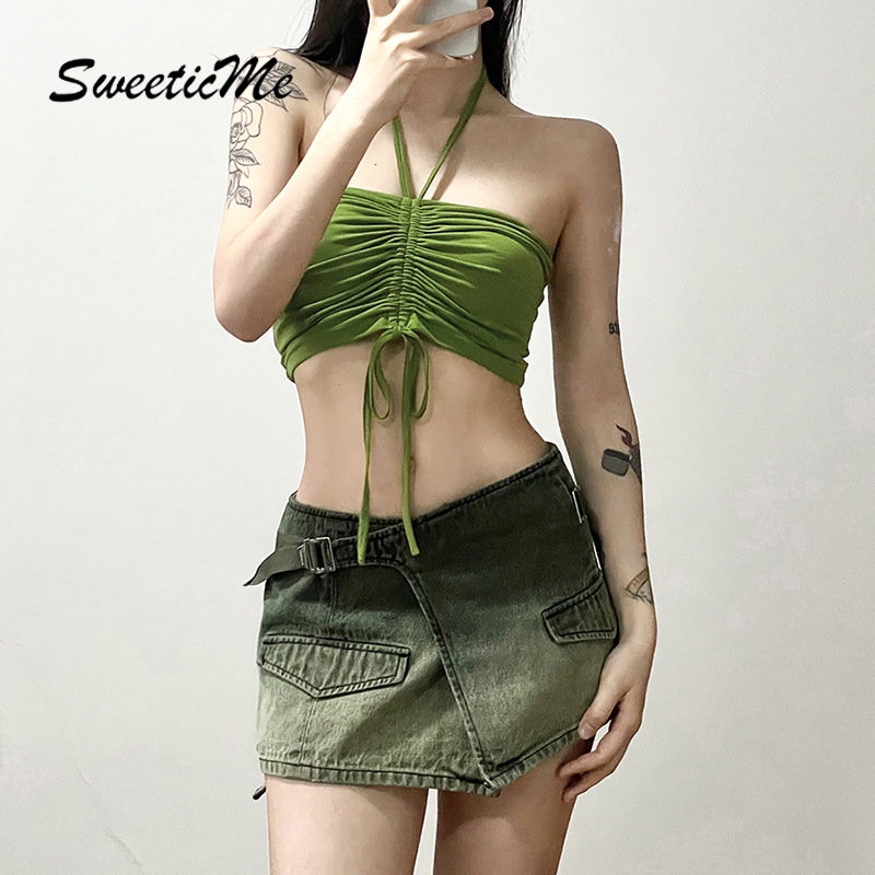 Áo Thun Tay Dài Hai Mảnh Dáng Ôm In Họa Tiết Thời Trang 2023 Dành Cho Bạn Nữ