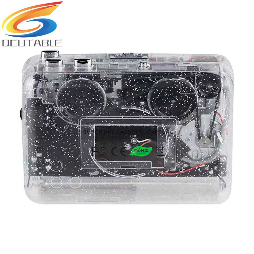 Bộ Chuyển Đổi Tín Hiệu Băng Cát Sét Đầy Đủ Trong Suốt Cho Máy Nghe Nhạc