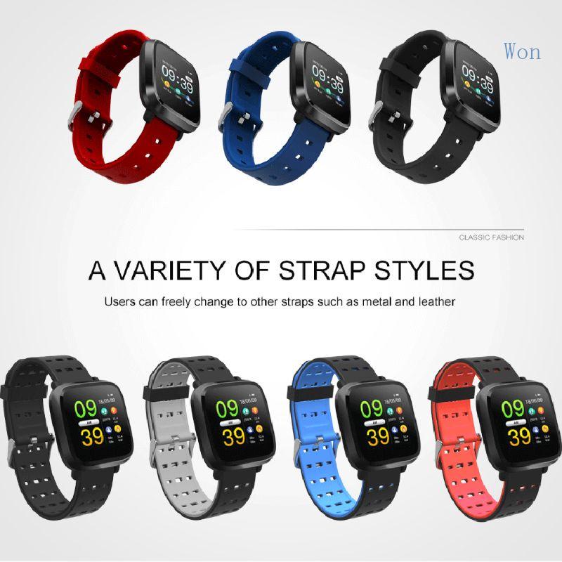 Dây Đeo Thay Thế Chống Nước IP67 Hình Vuông Cho Đồng Hồ Thông Minh Won Y8