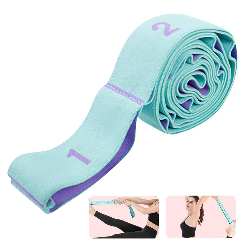 Dây Đai Co Giãn 115cm Có Thể Điều Chỉnh Hỗ Trợ Luyện Tập Yoga / Thể Hình