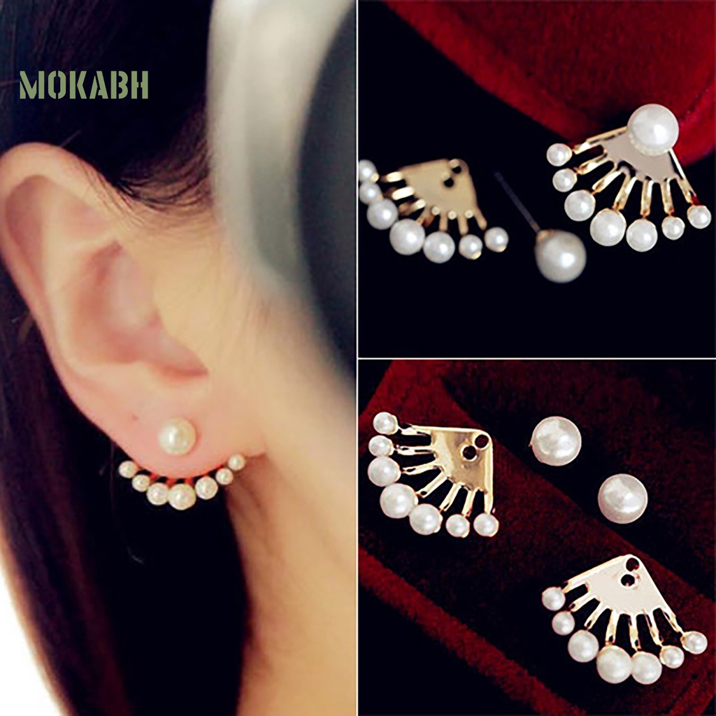 1 Đôi Khuyên Tai Hợp Kim Thoải Mái Thời Trang Cho Nữ