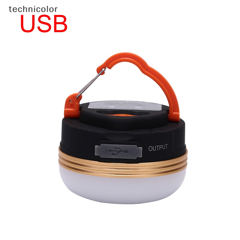 Đèn LED Cắm Trại / Câu Cá / Leo Núi Nhiều Màu Kèm Sạc USB Tiện Dụng