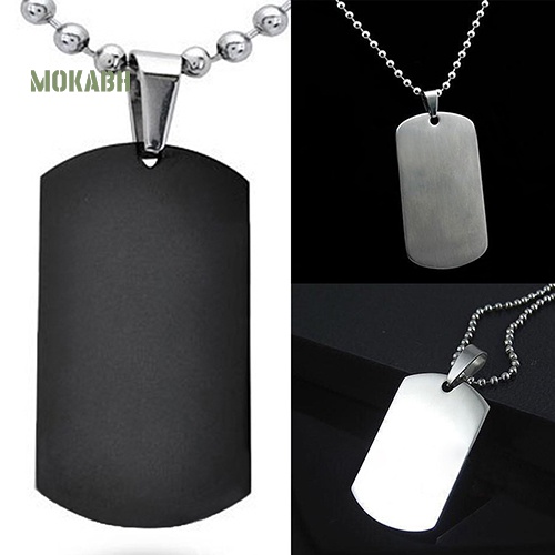 Vòng Cổ Bằng Thép Không Gỉ 316L Thời Trang Cá Tính Cho Nam / Nữ