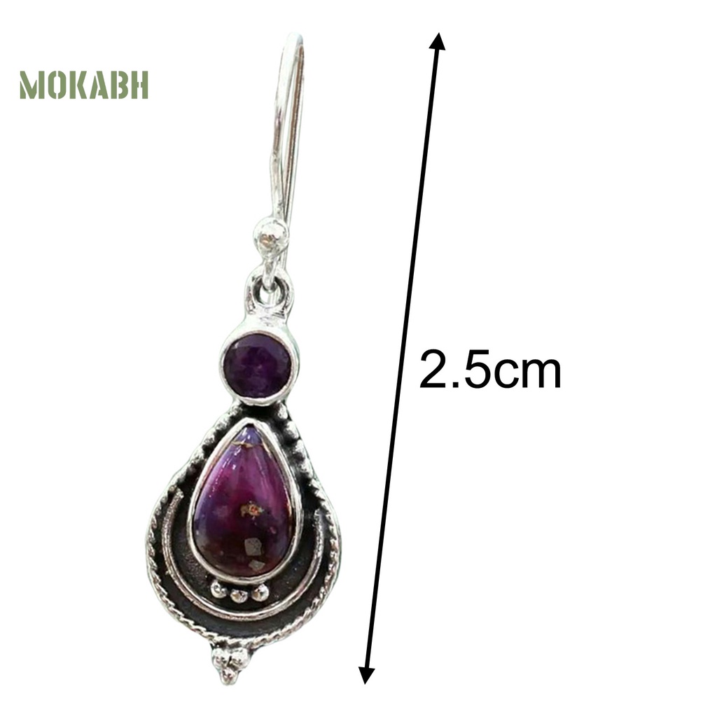 1 Đôi Bông Tai Đính Đá Thời Trang Dành Cho Nữ