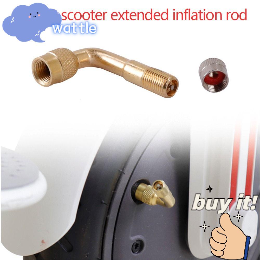 Bộ 2 Đầu Nối Dài Van Lốp Xe Đạp Điện Đa Năng