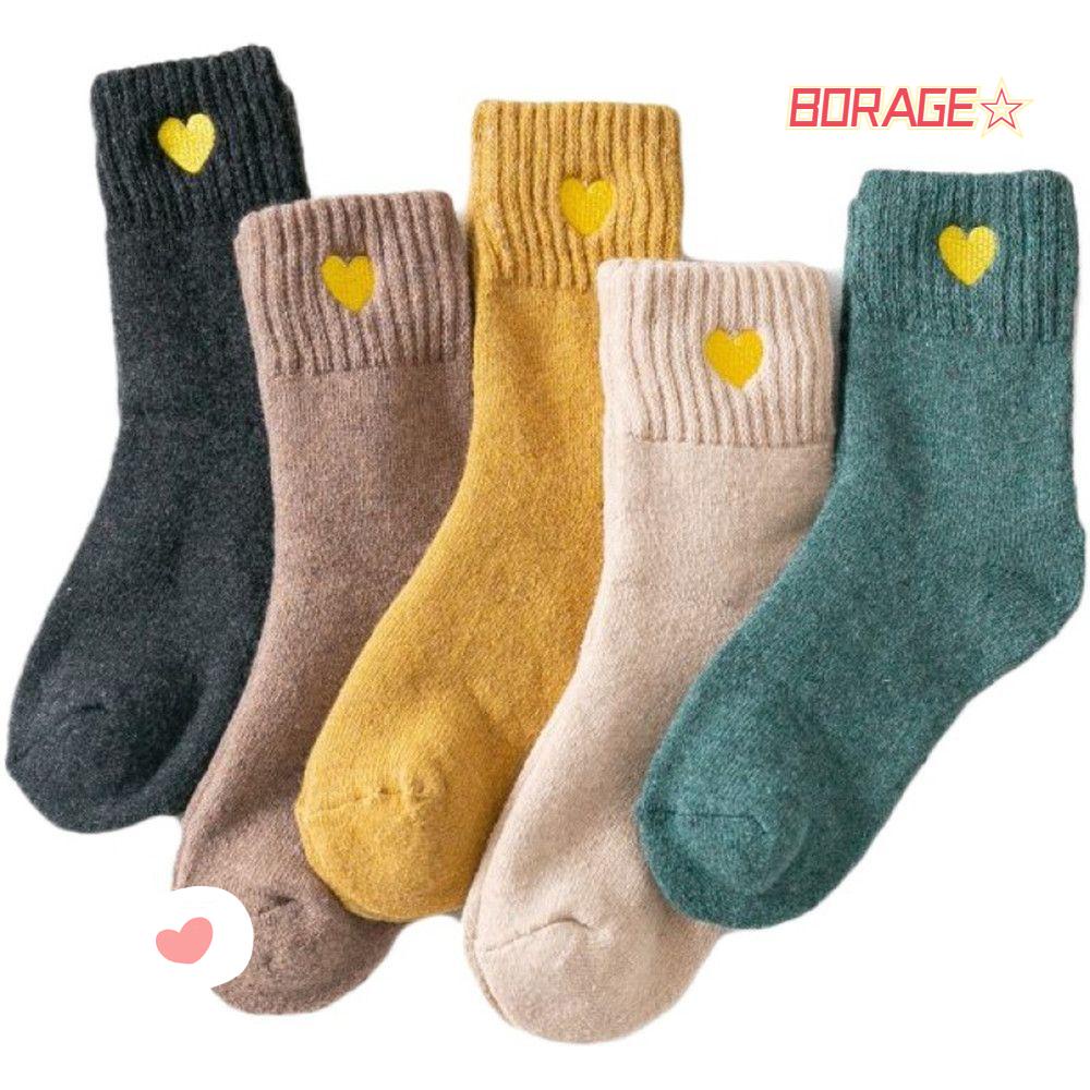 Vớ Cotton Giữ Ấm Dày Dặn Chất Lượng Cao Cho Nữ