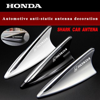 Ăng Ten Vây Cá Mập Màu Bạc / Đen / Trắng Chuyên Dụng Trang Trí Nóc Xe Hơi Honda Civic HR-V Accord City jazz BRV Mobio CRV BRIO CRV BRIO