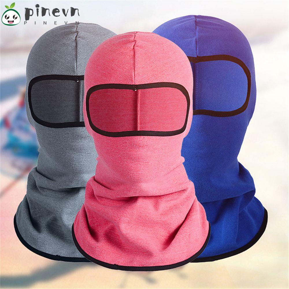 Mũ Trùm Đầu Thể Thao Che Phủ Toàn Diện Màu Đen