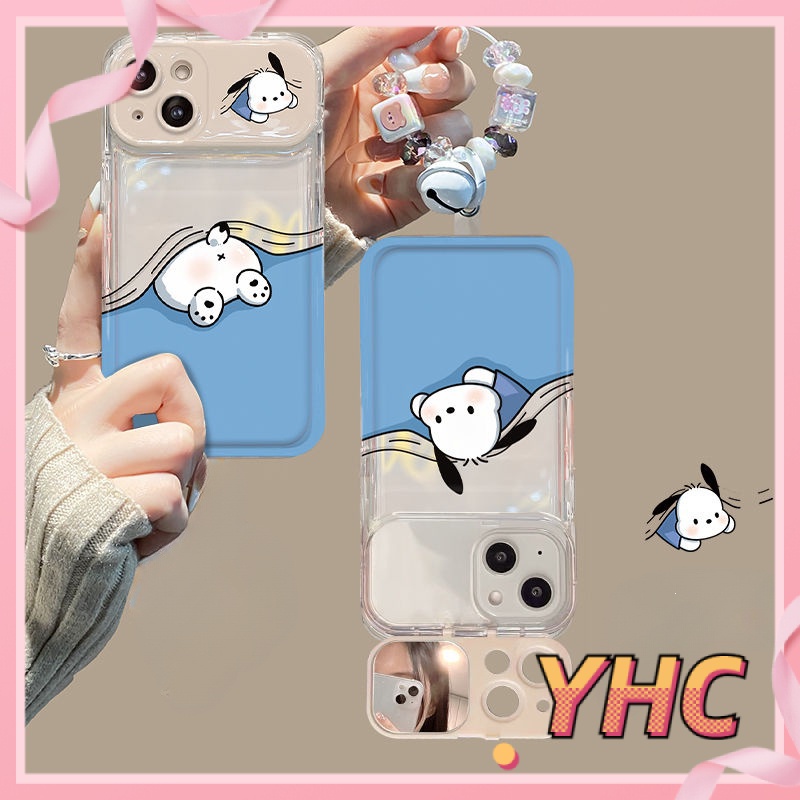 Ốp Lưng iPhone Camera Cartoon Pacha, gương lật, chống rung, bảo vệ camera, vỏ mềm Cho Iphone 6 / 6S / 6splus / se / 7 / 7plus / 8 / 8plus / X / xs / xsmax / 11 / 12 / 13 / 14 / Plus / pro / pro max-8014