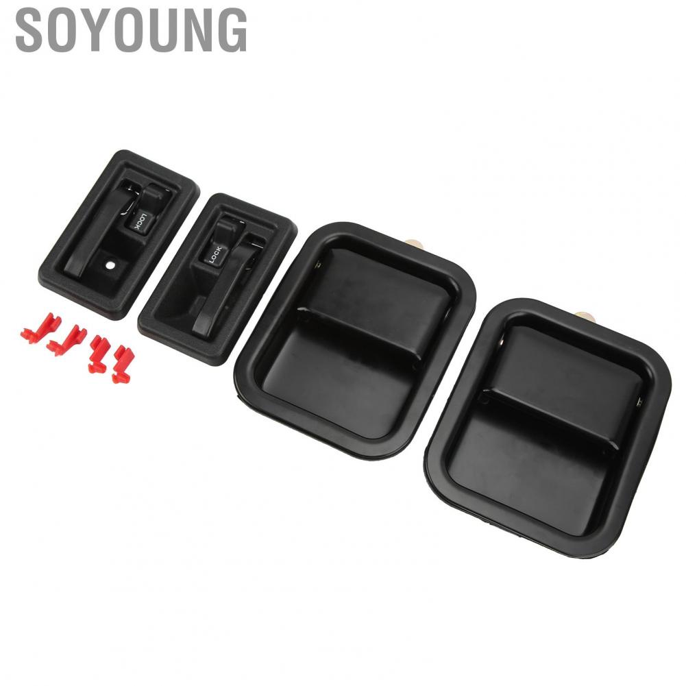 Soyoung Exterior Interior Door Handles CH1352106 Black  Fading  Aluminum Alloy for Car