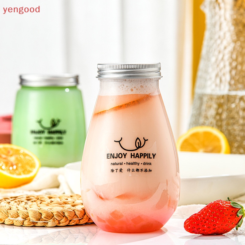 Cốc Uống Nước Bằng Nhựa Trong Suốt Kèm Ống Hút Tiện Lợi