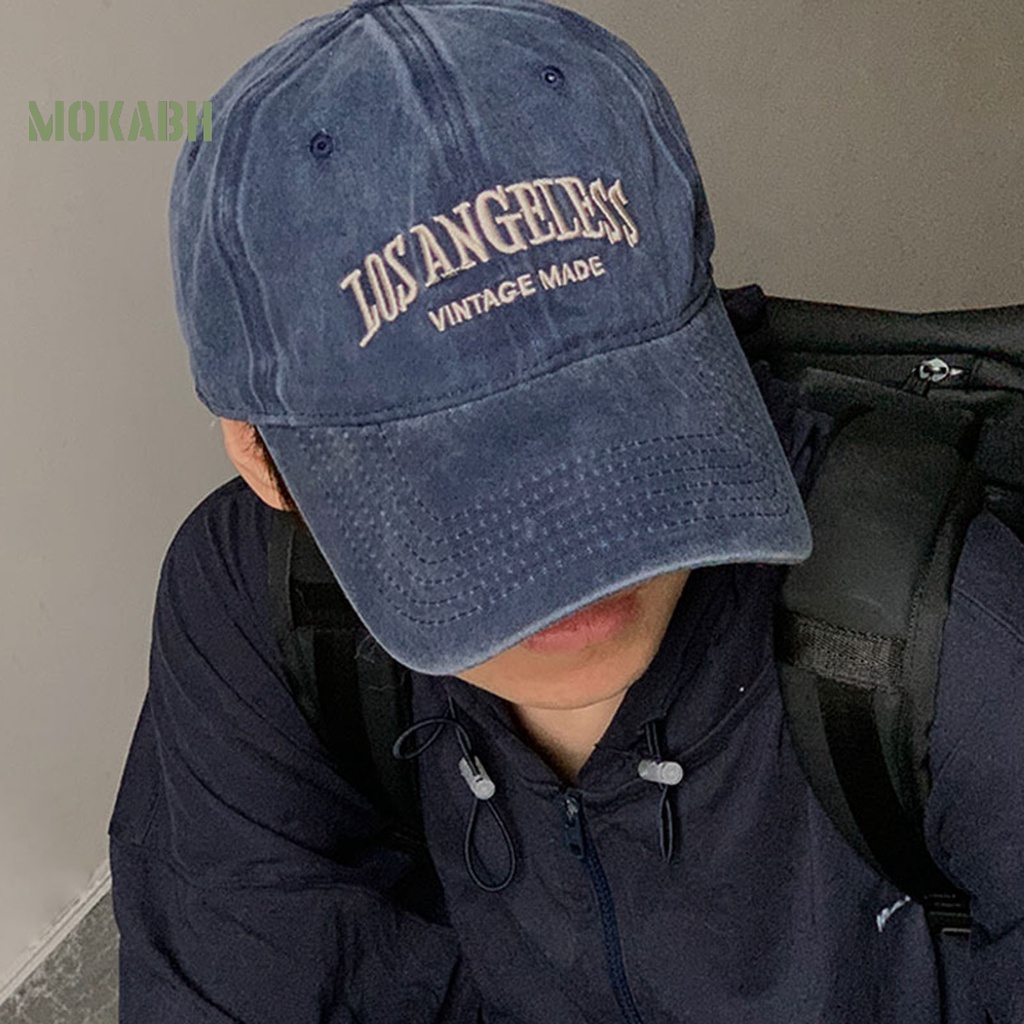 Mũ Lưỡi Trai Thêu Chữ Có Thể Điều Chỉnh Kích Thước Thời Trang Cho Nam