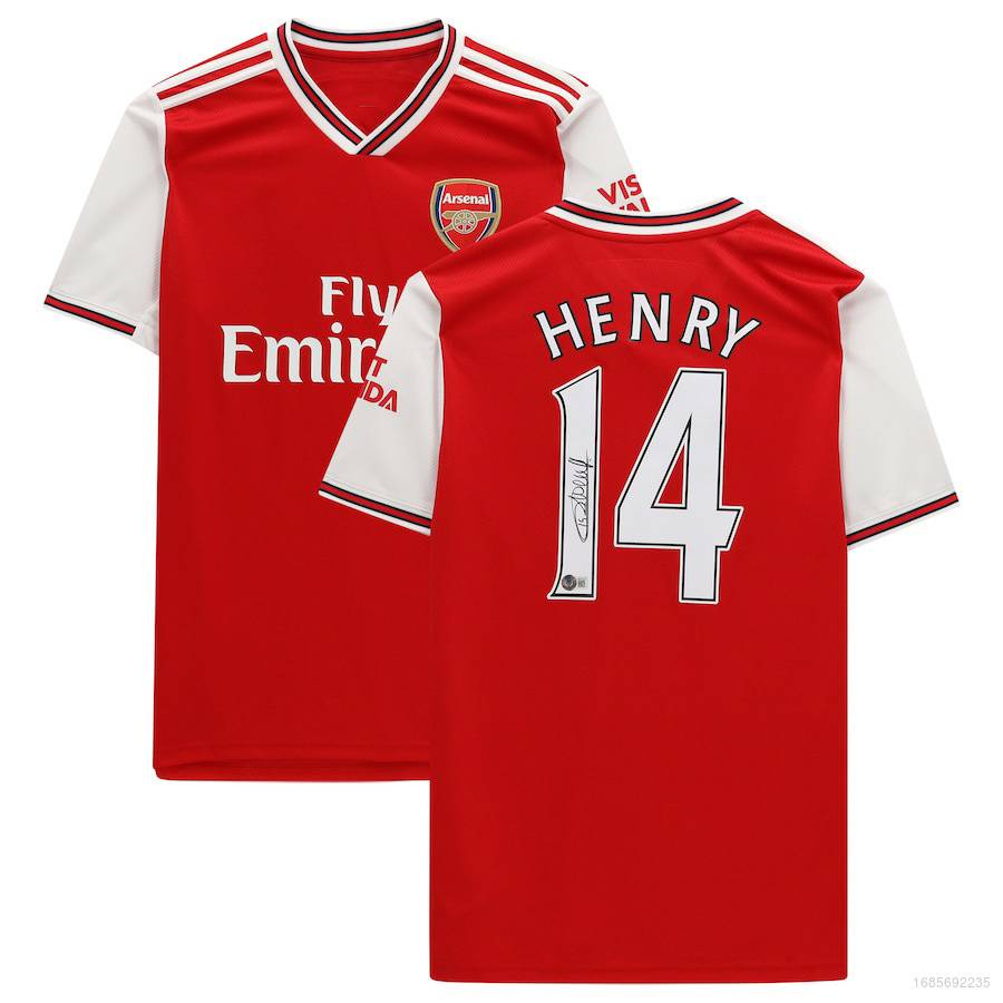 Áo Thun Thể Thao Plus Size Cho Người Hâm Mộ Bóng Đá 2019-2020 Thierry Henry ARS