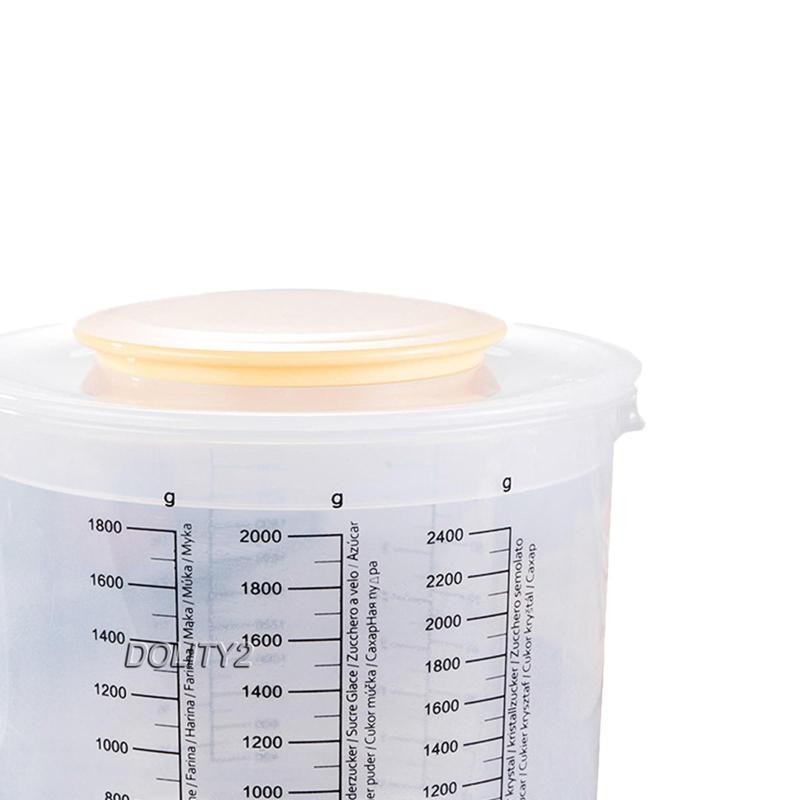 [Dolity2] Cốc Đo Lường Làm Bánh Dung Tích 2.5L