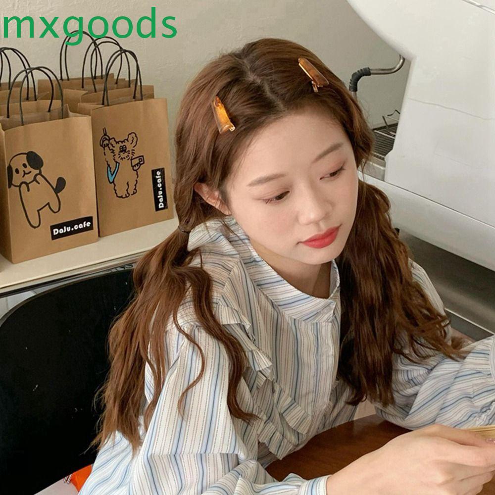 Set 2 Kẹp Tóc Mỏ Vịt Hình Giọt Nước Thời Trang Cho Nữ