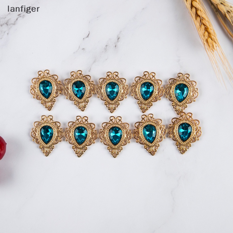 Set 10 Phụ Kiện Hình Giọt Nước Dùng May Đồ Thủ Công Diy