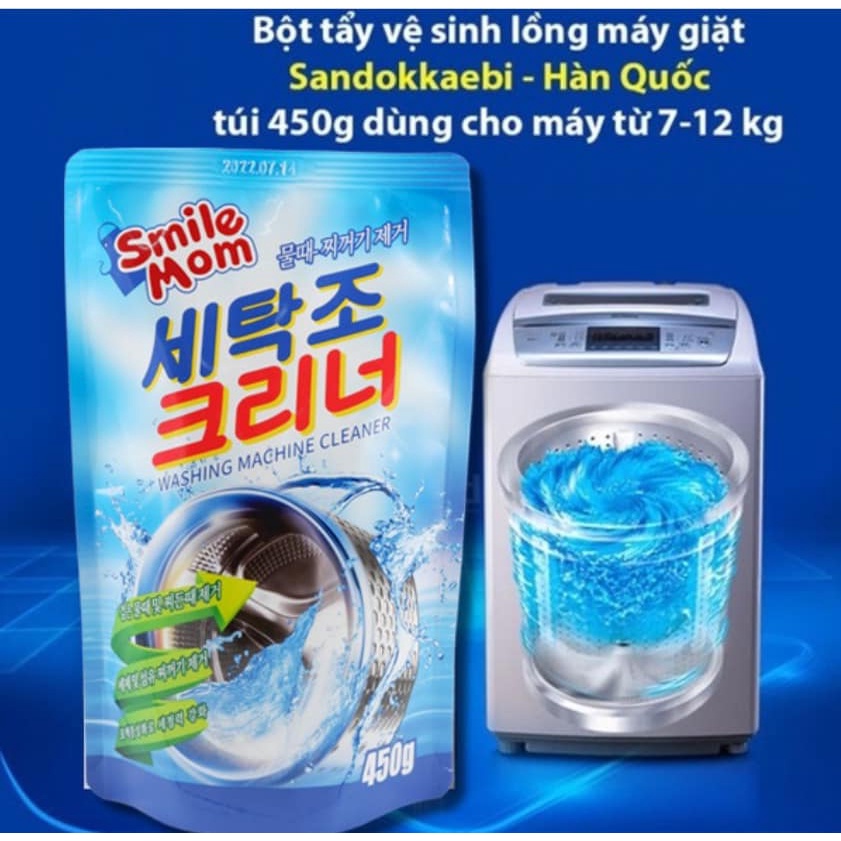 Bột Tẩy Lồng Máy Giặt 450g Tiện Dụng