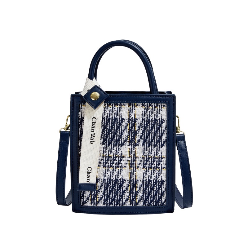 Túi Đeo Chéo Vai Họa Tiết Kẻ Sọc Thời Trang Sành Điệu Cho Nữ