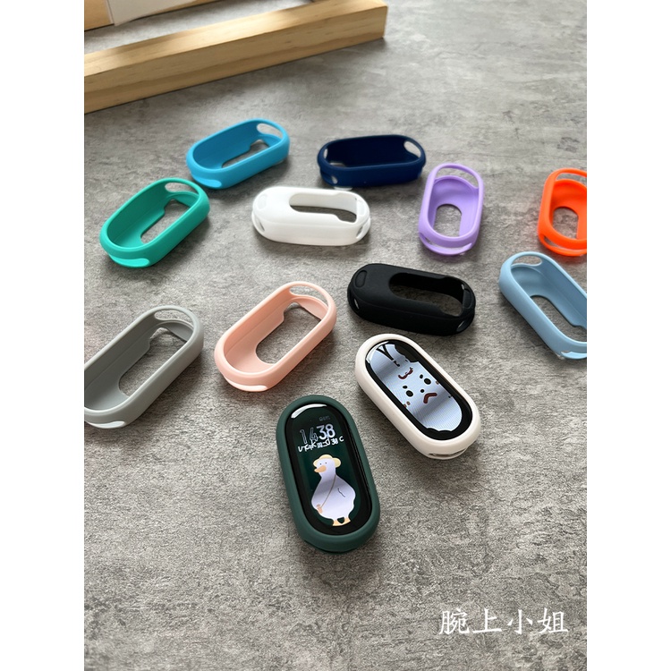 Ốp Silicone Bảo Vệ Mặt Đồng Hồ Thông Minh Xiaomi Mi Band 8 Xiaomi Smart Band 8