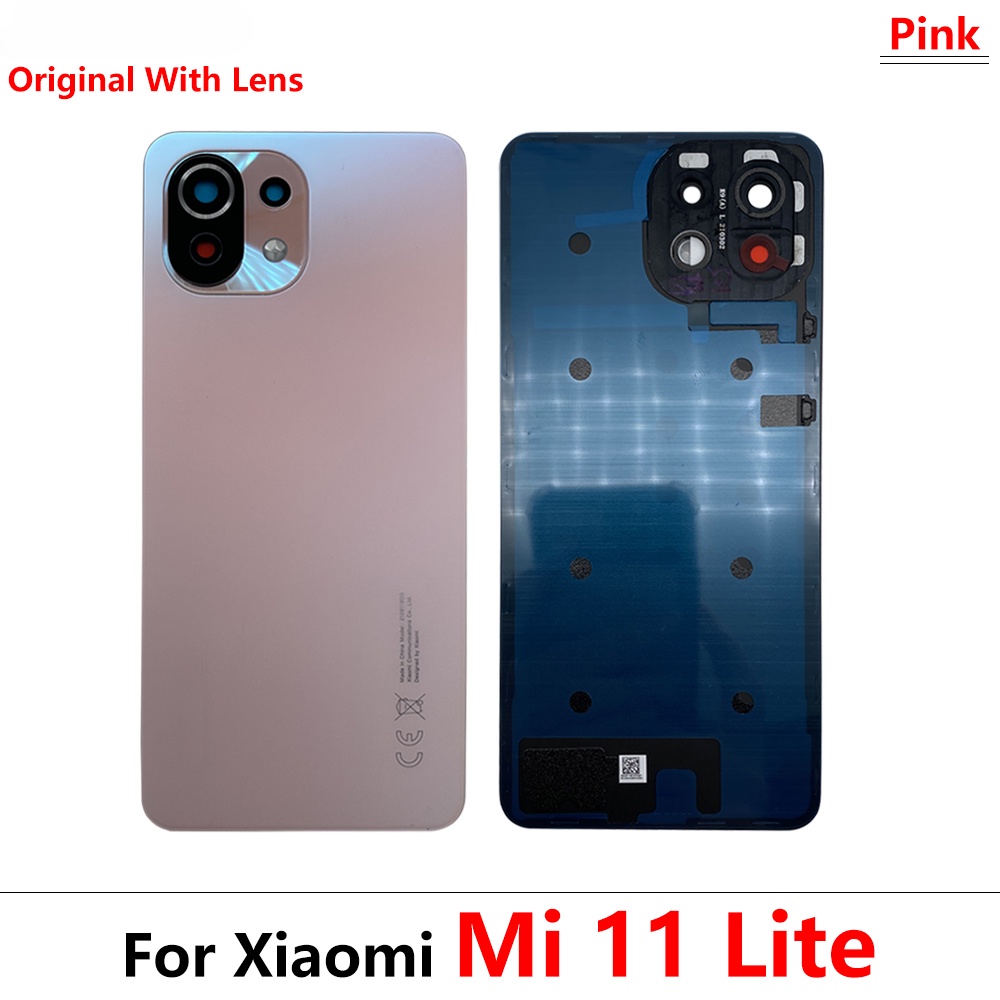 Mặt Lưng Điện Thoại Bằng Kính Dành Cho Xiaomi Mi 11 Lite 5G M2101K9AG M2101K9G
