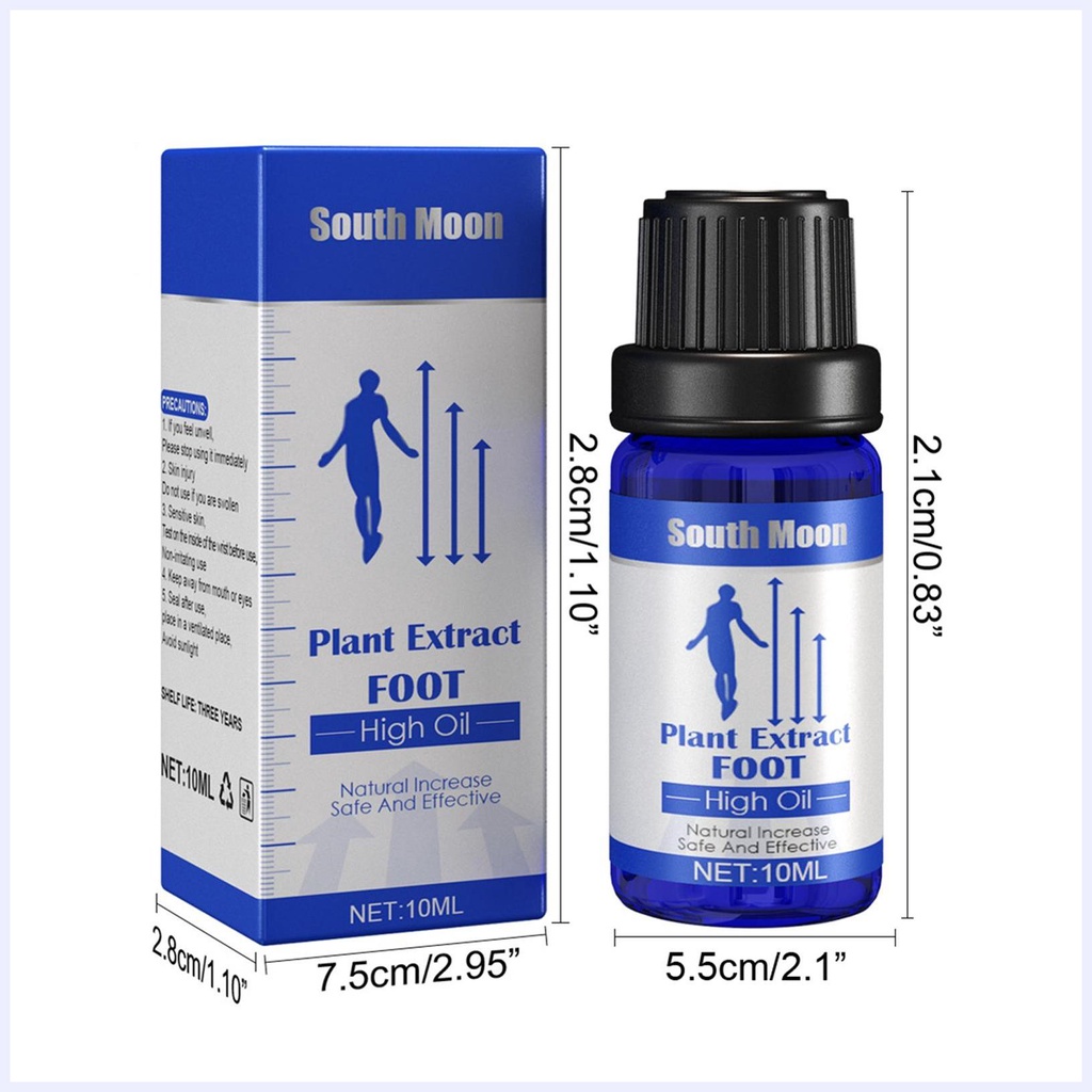 10ml cây thúc đẩy tinh dầu thúc đẩy tăng trưởng chiều cao tinh dầu massage chân
