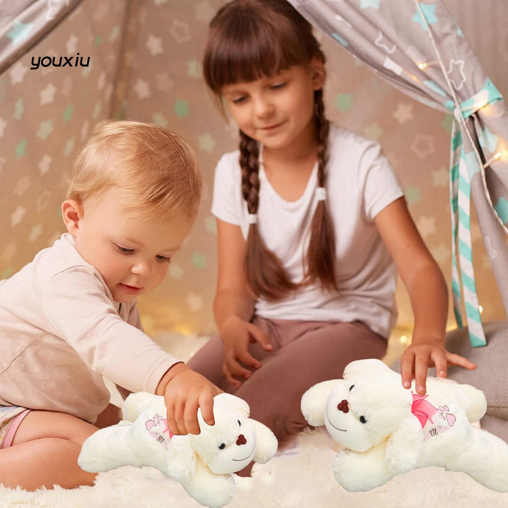 Thú Nhồi Bông Hình Chú Chó Nằm Trên Xe Hơi Bằng Cotton PP Mềm Mại Dễ Thương