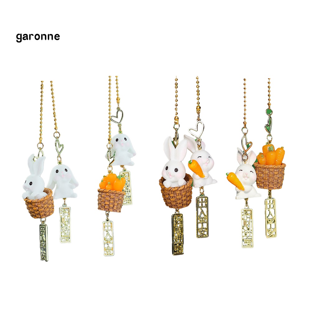 Phụ Kiện Treo Trang Trí Nội Thất Xe Hơi Hình Giỏ Tre May Mắn Bằng Nhựa Resin