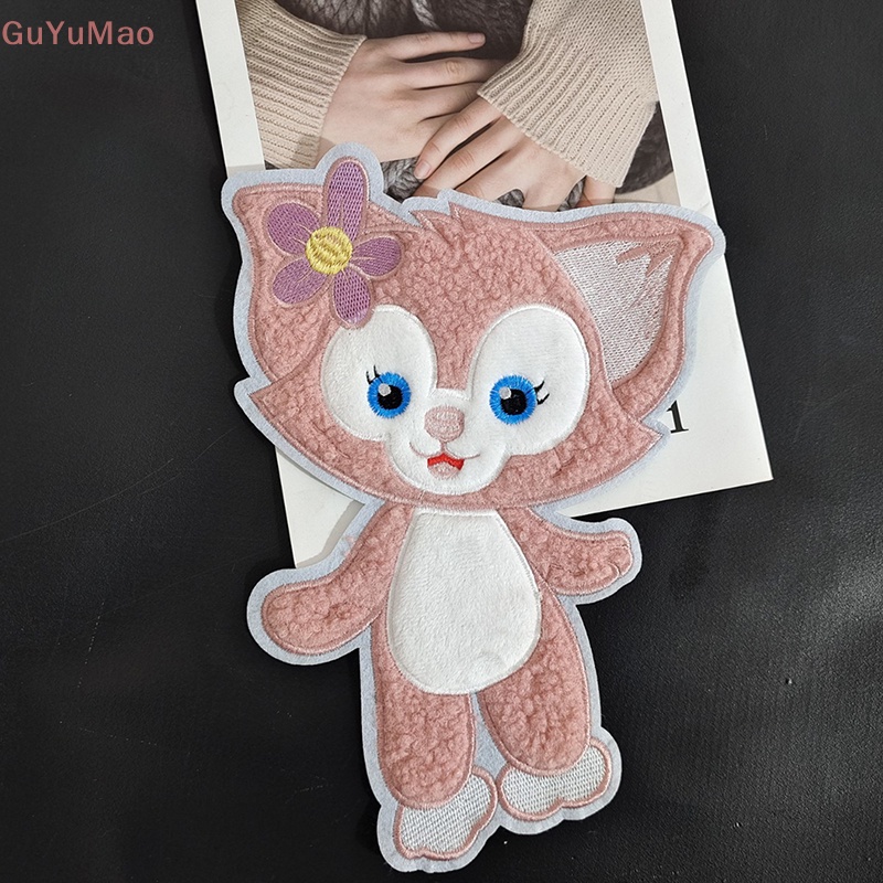 [cxGUYU] Miếng Dán Vải Thêu Hình Động Vật Hoạt Hình Lingna Chuông Cáo Nhỏ Dâu Tây Phụ Kiện Quần Áo PRTA