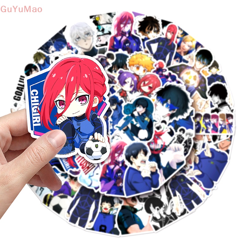 Bộ 50 Miếng Dán Hình Anime Vui Nhộn Trang Trí Laptop / Sổ Tay