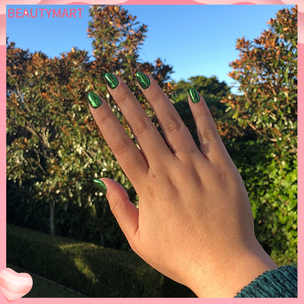 Bột Nhũ Ánh Kim Màu Sắc Lâu Trôi Dùng Trang Trí Móng Nghệ Thuật