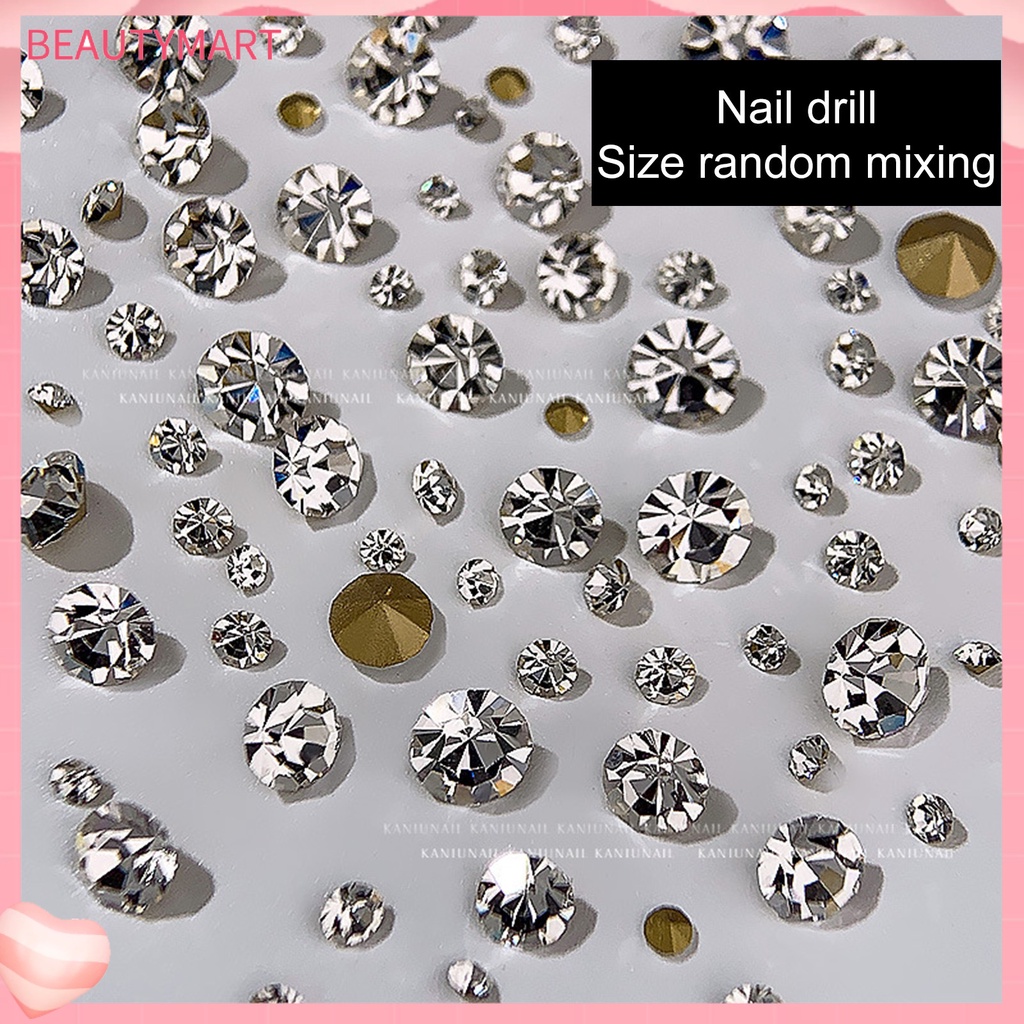 1 Túi Hạt Kim Cương Giả Lấp Lánh Dùng Trang Trí Móng Tay DIY