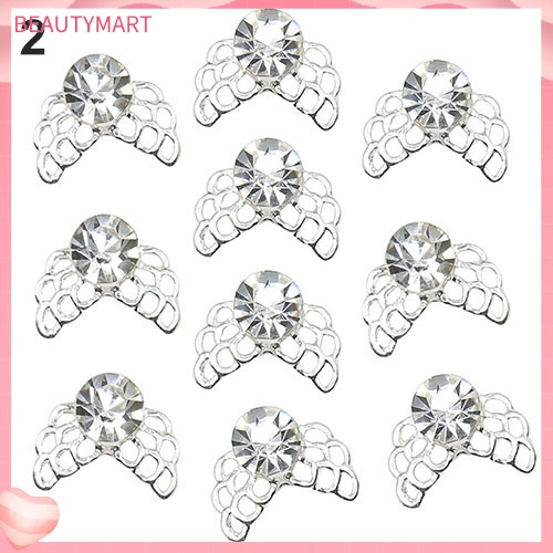 Set 10 Hạt Đá 3D Đính Móng Nghệ Thuật DIY