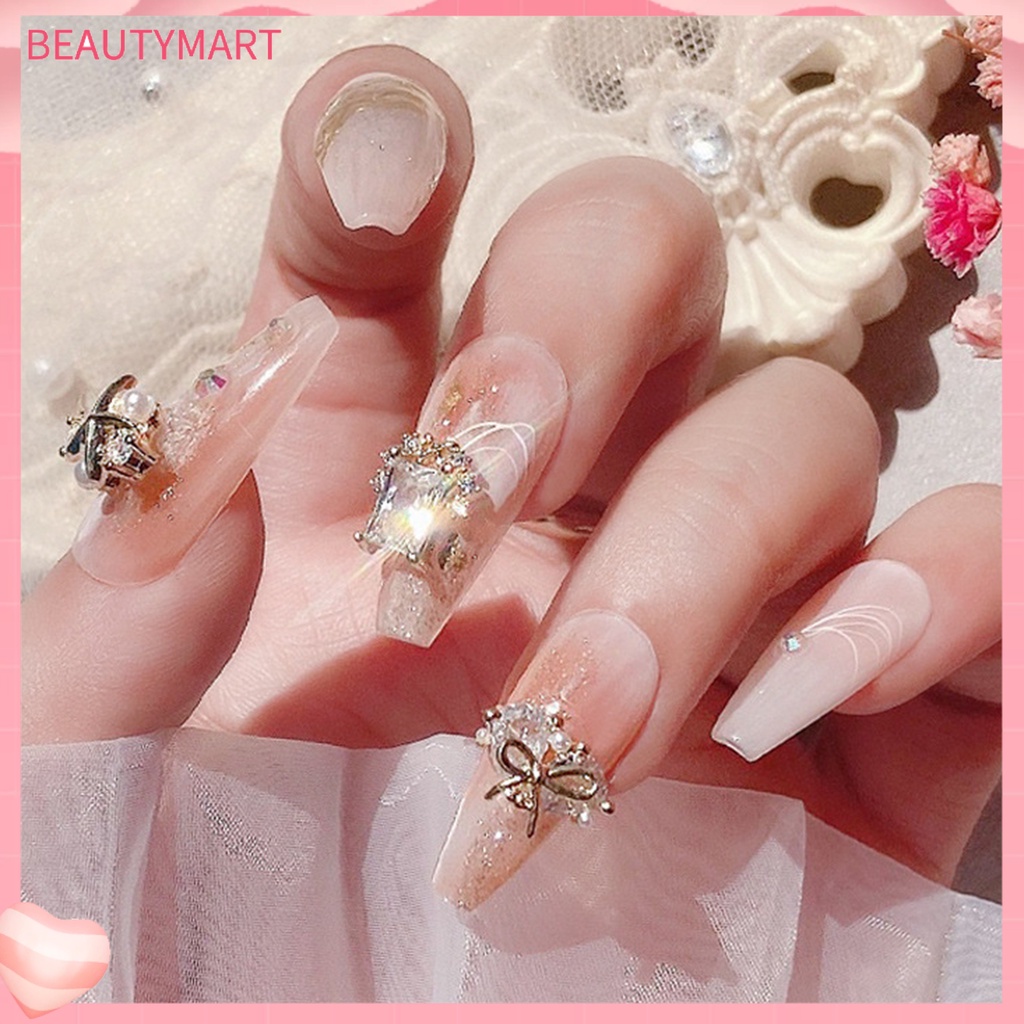 Phụ Kiện Đá Trang Trí Móng Tay Hình Sao Biển Lấp Lánh DIY