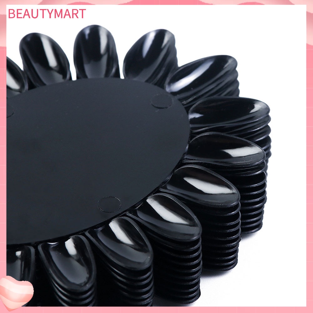 Set 160 Thẻ Móng Tay Giả Bằng Acrylic Trưng Bày Màu Hoa Hướng Dương