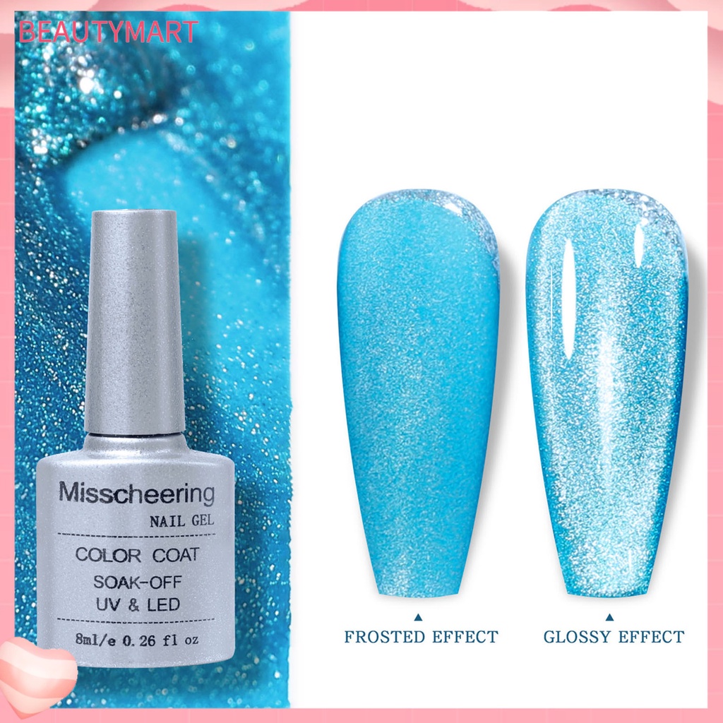 Sơn Móng Tay Dạng Gel 8ml Nhanh Khô Sắc Tố Cao Màu Sắc Tươi Sáng Tự Nhiên