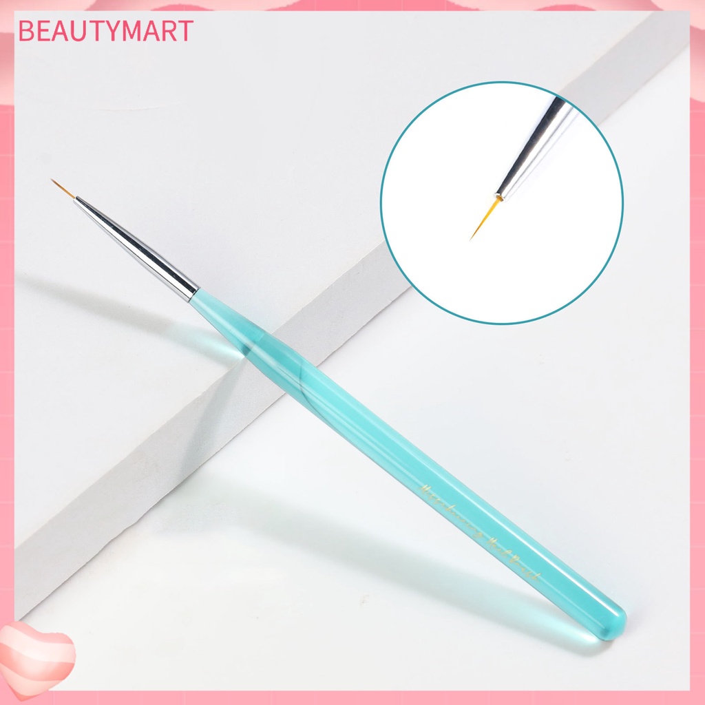 Cọ Trang Trí Móng Tay Sợi Nylon Mềm Chống Trượt Tiện Dụng