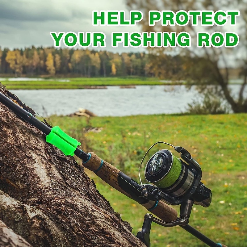 Phụ Kiện Gắn Cố Định Cần Câu Cá Mini Co Giãn Chống Va Chạm Thông Dụng