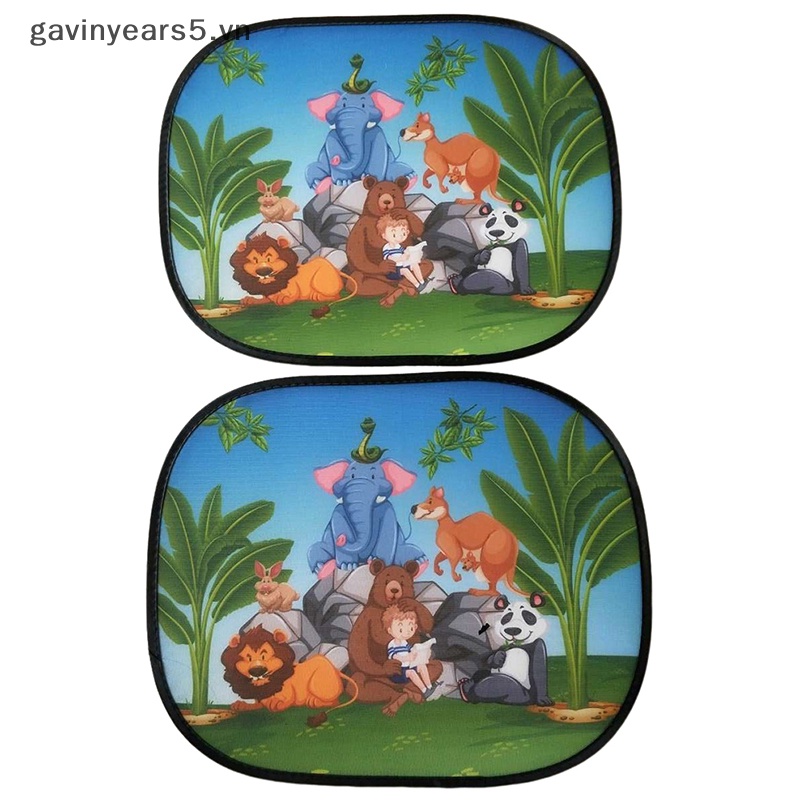 Tấm Che Nắng Cửa Sổ Xe Hơi Họa Tiết Động Vật Độc Đáo