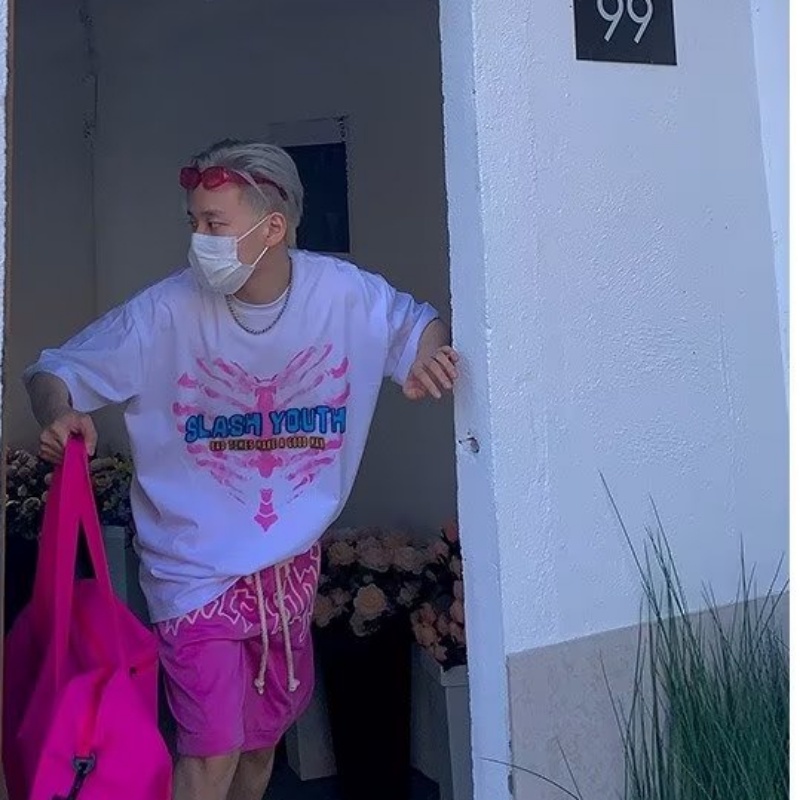 Áo Thun Nữ Ngắn Tay Cổ Tròn Thời Trang Hàn