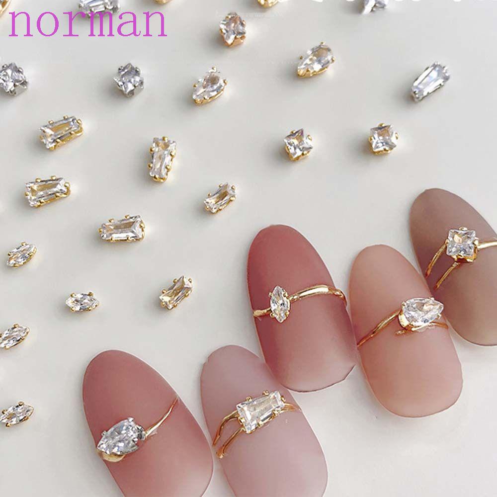 Phụ Kiện Trang Trí Móng Nghệ Thuật Hình Giọt Nước 3D Thời Trang Charms