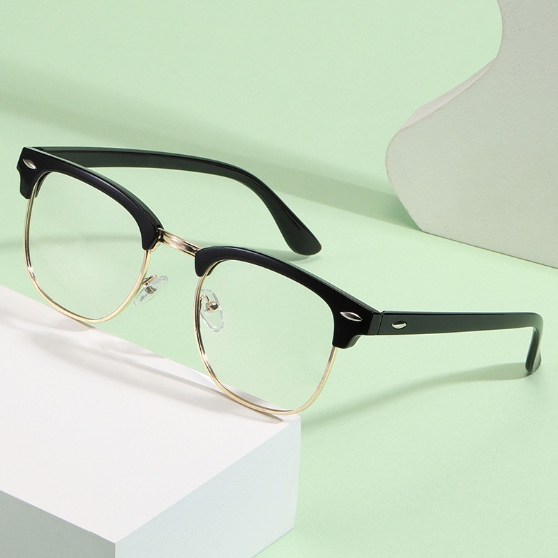 Kính Mát Gọng Vuông Chống Tia Bức Xạ &amp; Ánh Sáng Xanh Cho Nam &amp; Nữ