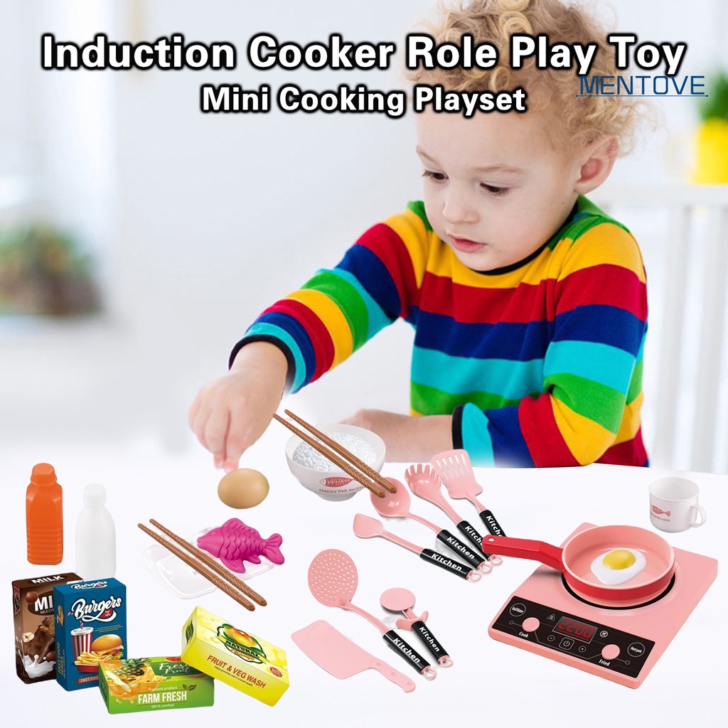 Set 36 Dụng Cụ Nấu Ăn Mô Phỏng Có Hiệu Ứng Âm Thanh Sống Động Như Thật Cho Bé