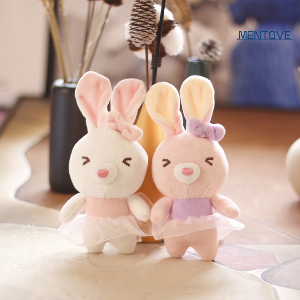 Móc Khóa Hình Thỏ Nhồi Bông Dễ Thương Cho Bé